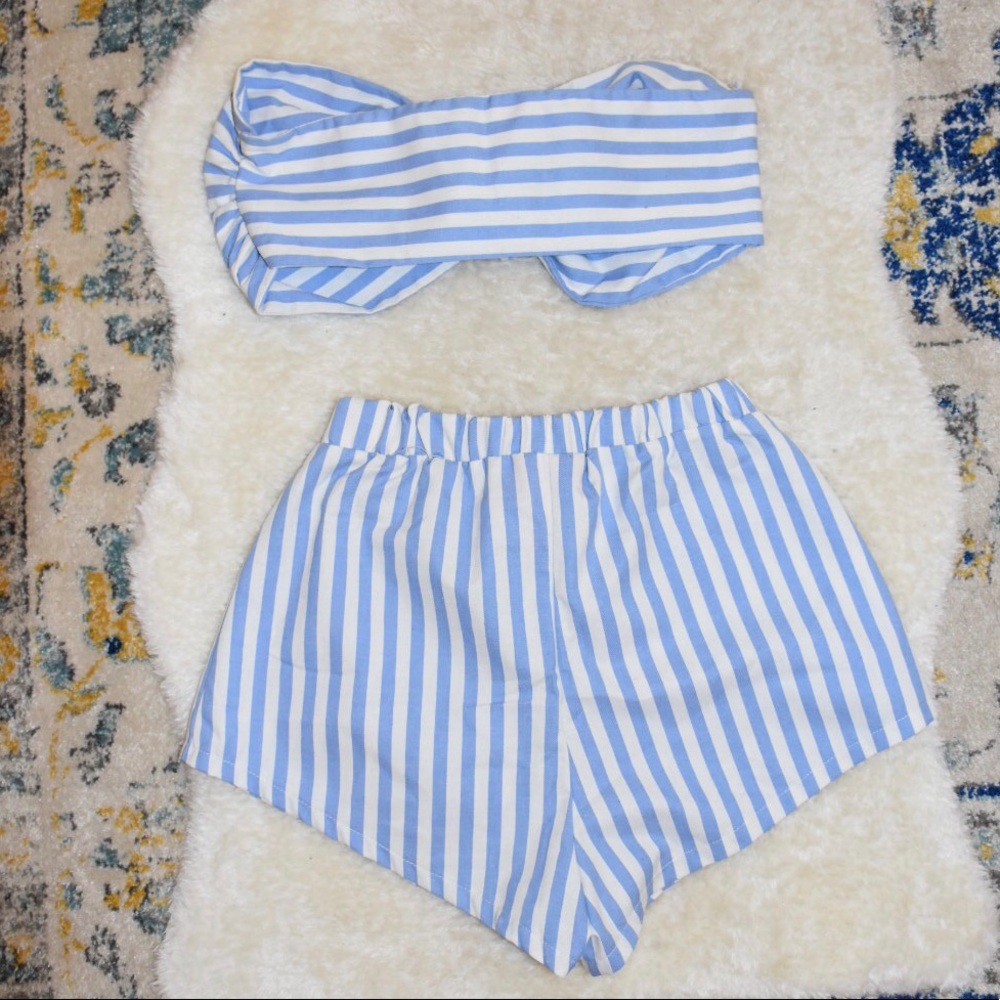 O’mighty Little Miss Patsy Set | Blue Stripe - Picture 3 of 6